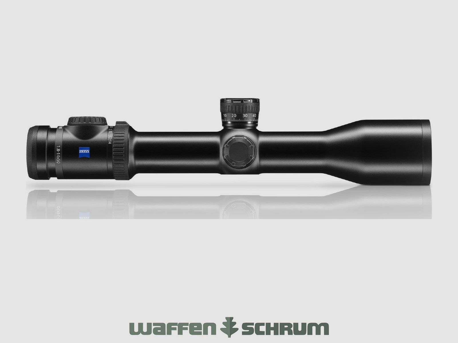 Zeiss Victory V8 - 1.8-14x50 / 30mm central tube without rail reticle quick adjustment height