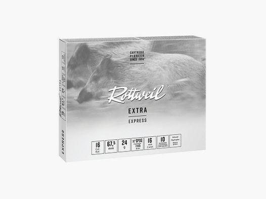 Rottweil Chevrotine 9 grains - 16/67 - 24g - BG