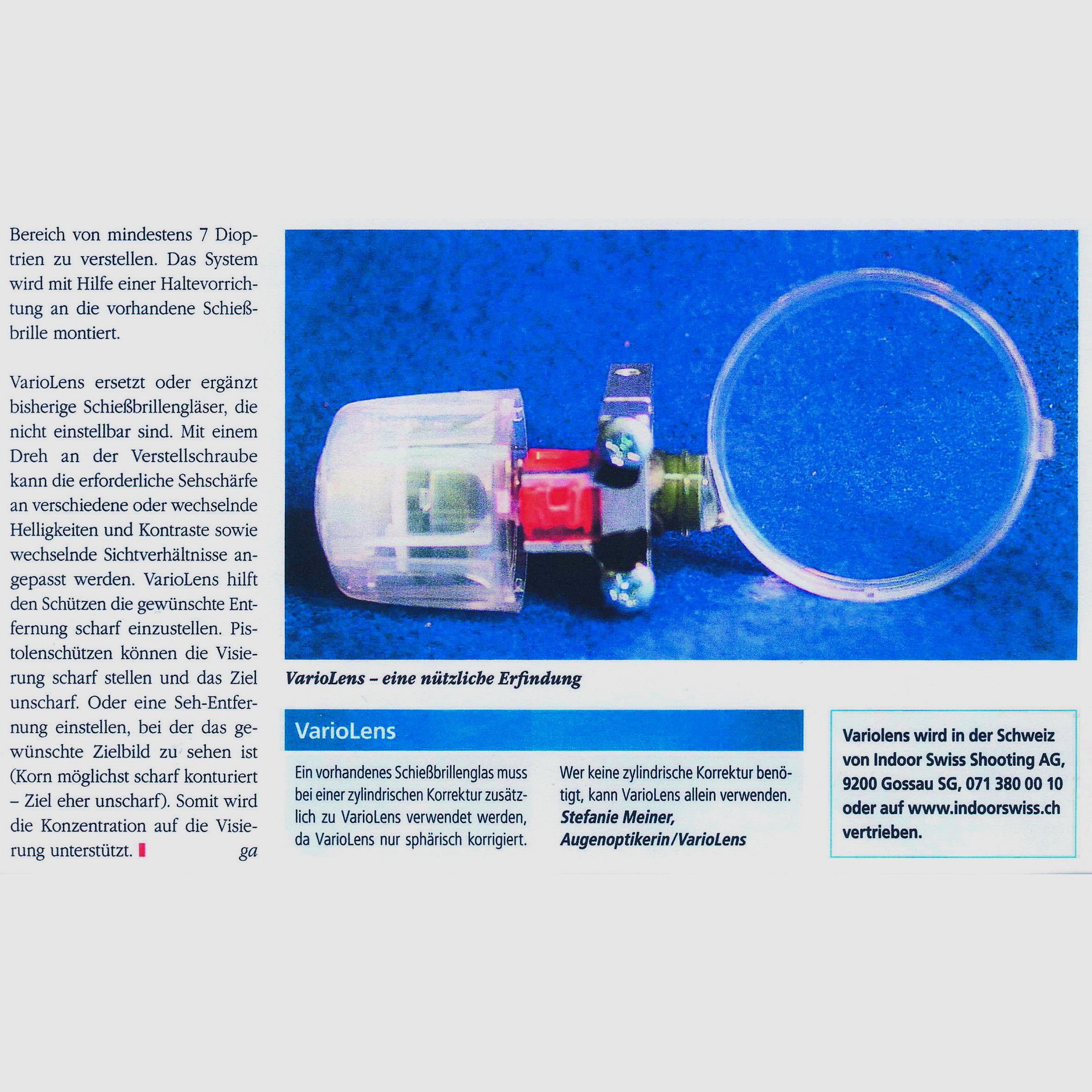 RESERVIERT! Profi MEC Schießbrille mit Knobloch Irisblende, Vario Lens 2 plus, usw., NP 600,-