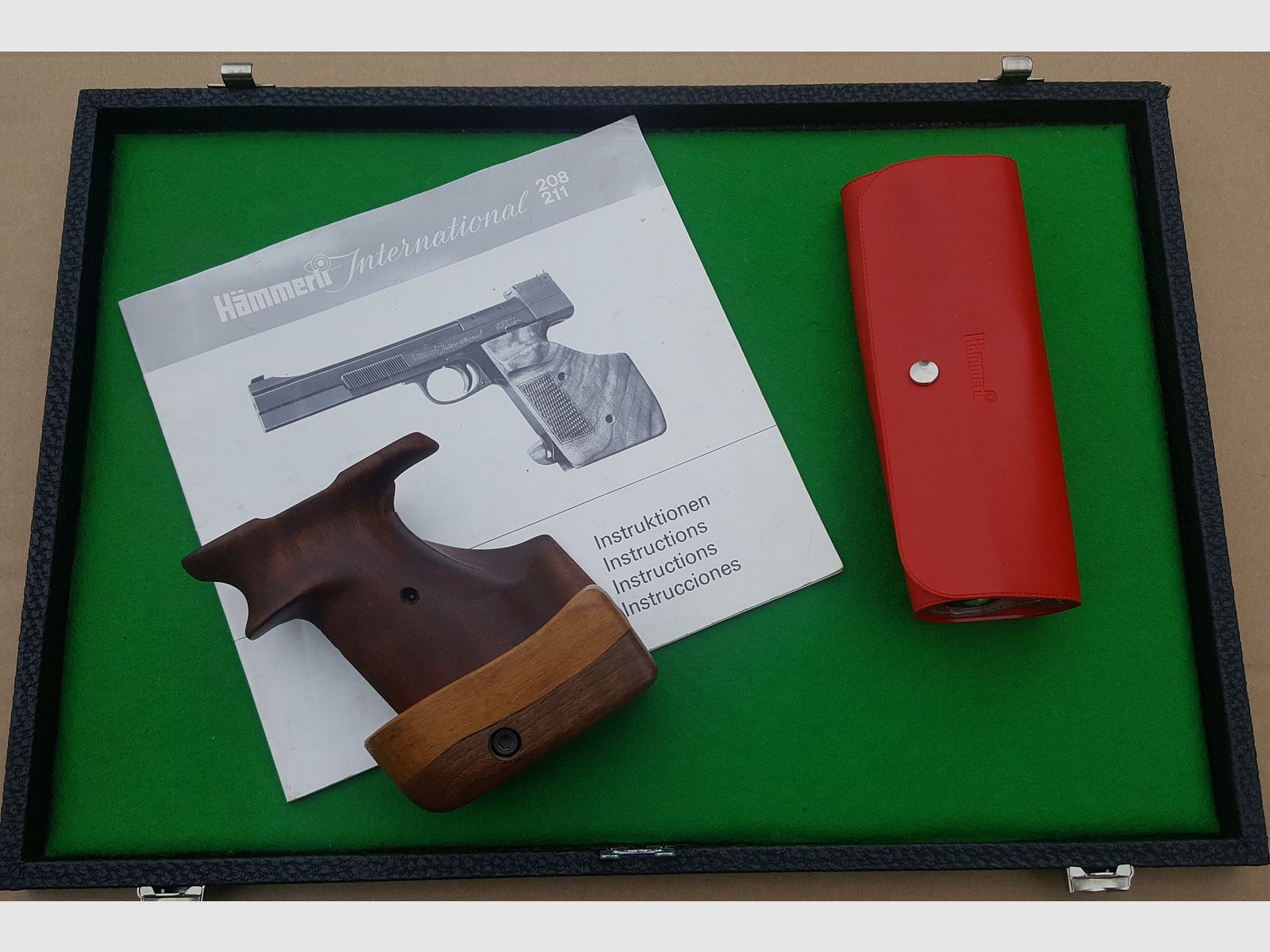 Hämmerli International 208 Sportpistole Cal.  .22LR