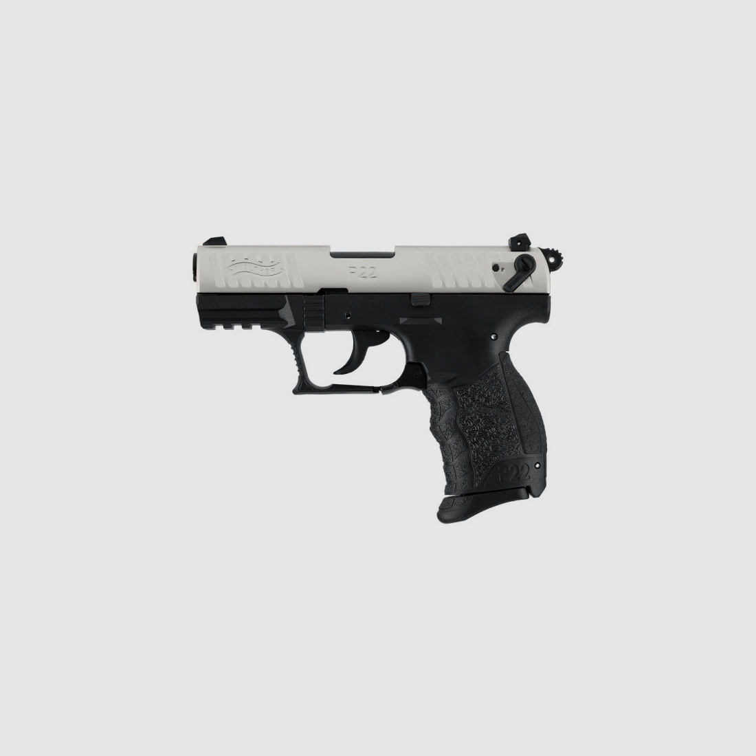 WALTHER P22Q 9MM P.A.K - SCHWARZ/NICKEL