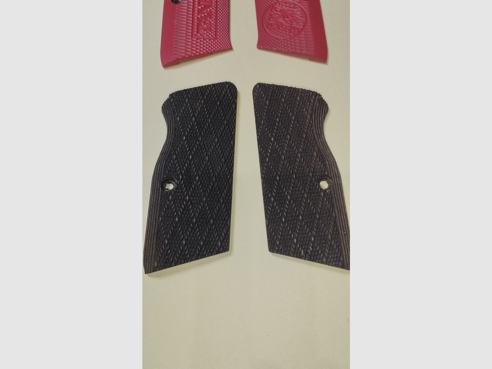 Grip panels Tanfoglio Gold Match Small Frame short