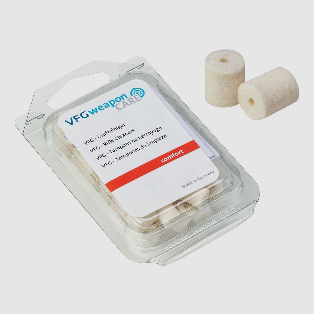 VFG Laufreiniger comfort Kaliber 9 mm (40 St.)