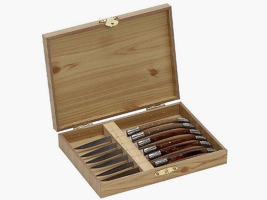 Coffret de 6 couteaux de poche