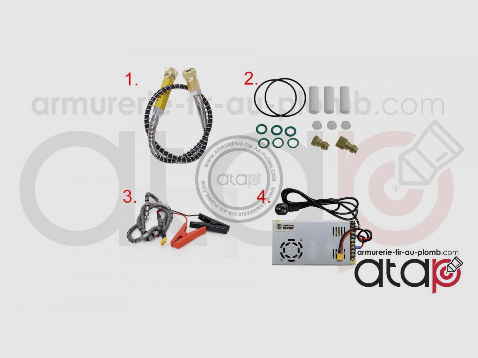 Compresseur PCP Haute pression portatif avec transformateur, image 8 sur 8