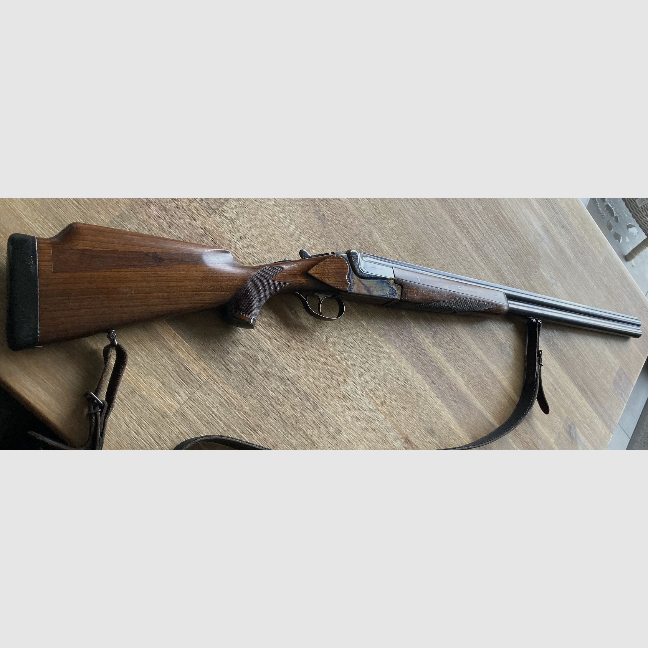 Merkel Bockdoppelflinte 200E Kal 12/76