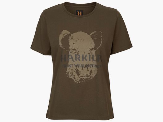 KOSZULKA MYŚLIWSKA DAMSKA HARKILA WILDBOAR T-SHIRT WILLOW GREEN