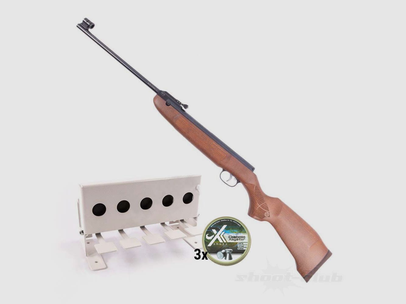 Weihrauch Weihrauch HW 30 S 4,5mm Diabolos Biathlon Set