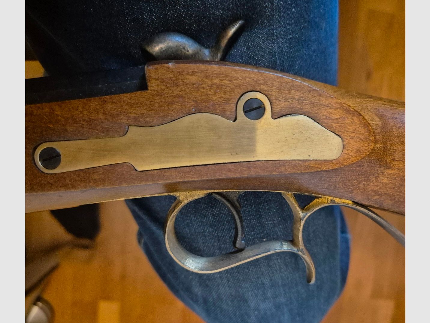 Réplique de fusil à percussion à chargement par la bouche antique calibre 45