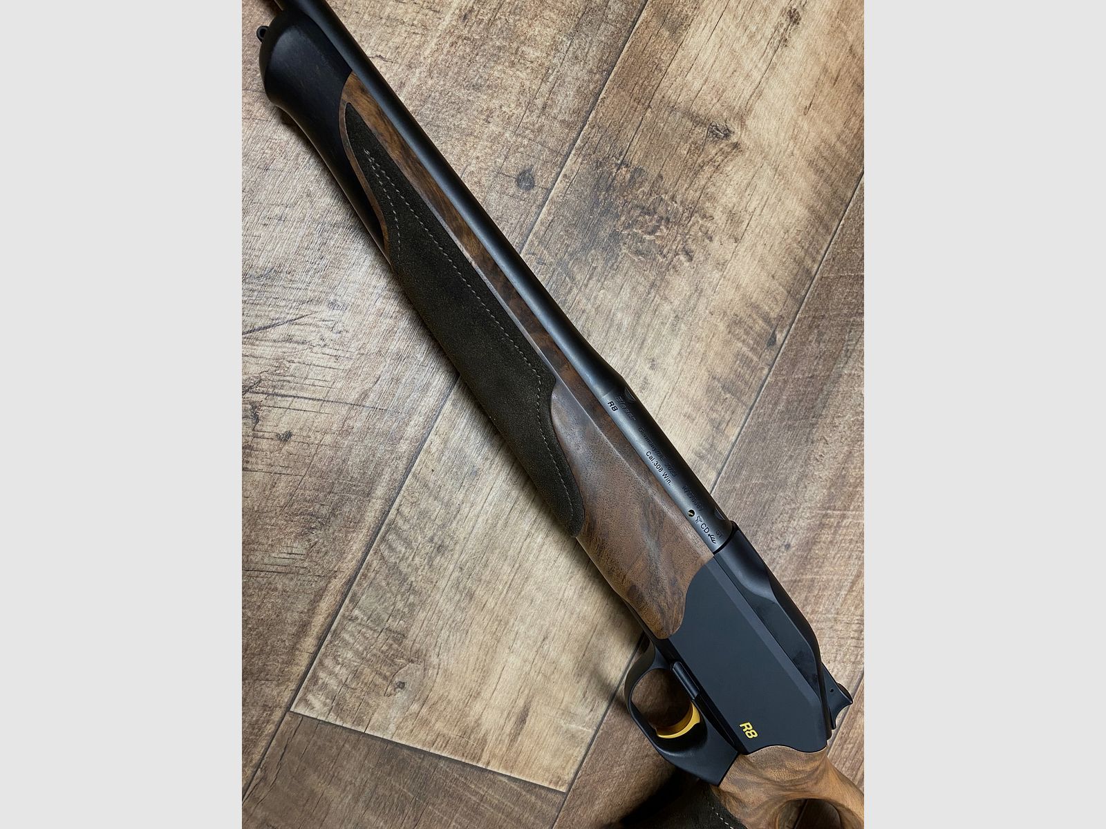 Blaser R8 Success HK 6 mat huilé version spéciale cuir de cerf .308win