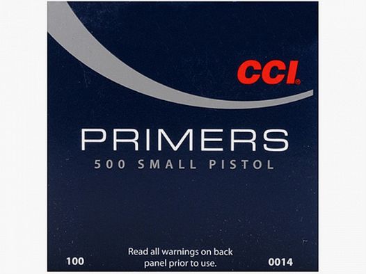 CCI Small Pistol 500 (conf. 1000 pz)