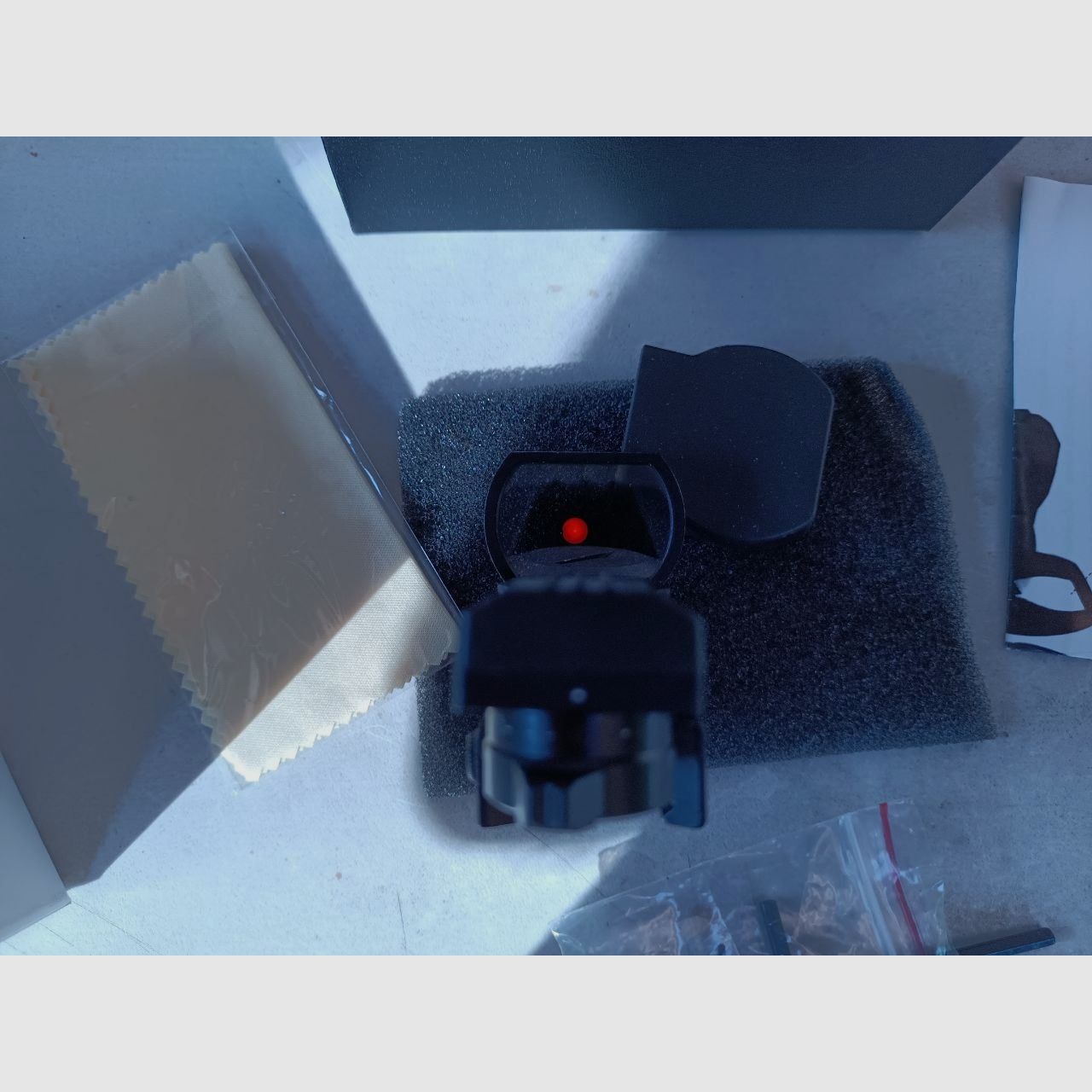 Mirino Ares Arms Red Green Dot