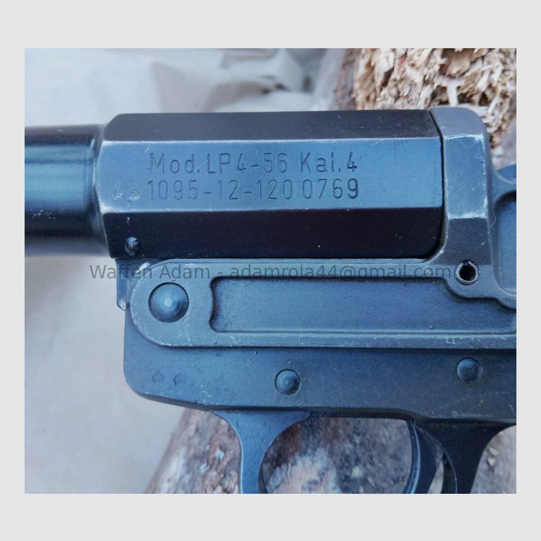 Erma Kal.4 SigPi Model LP 4-56 vroege Bundeswehr