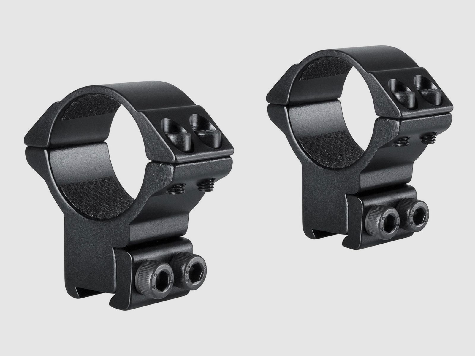 HAWKE 22108 Montage en anneau haute de 30 mm pour rail de 9-11 mm support de lunette de tir