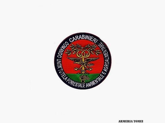PATCH – OMERALE CARABINIERI FORESTALI 9cm