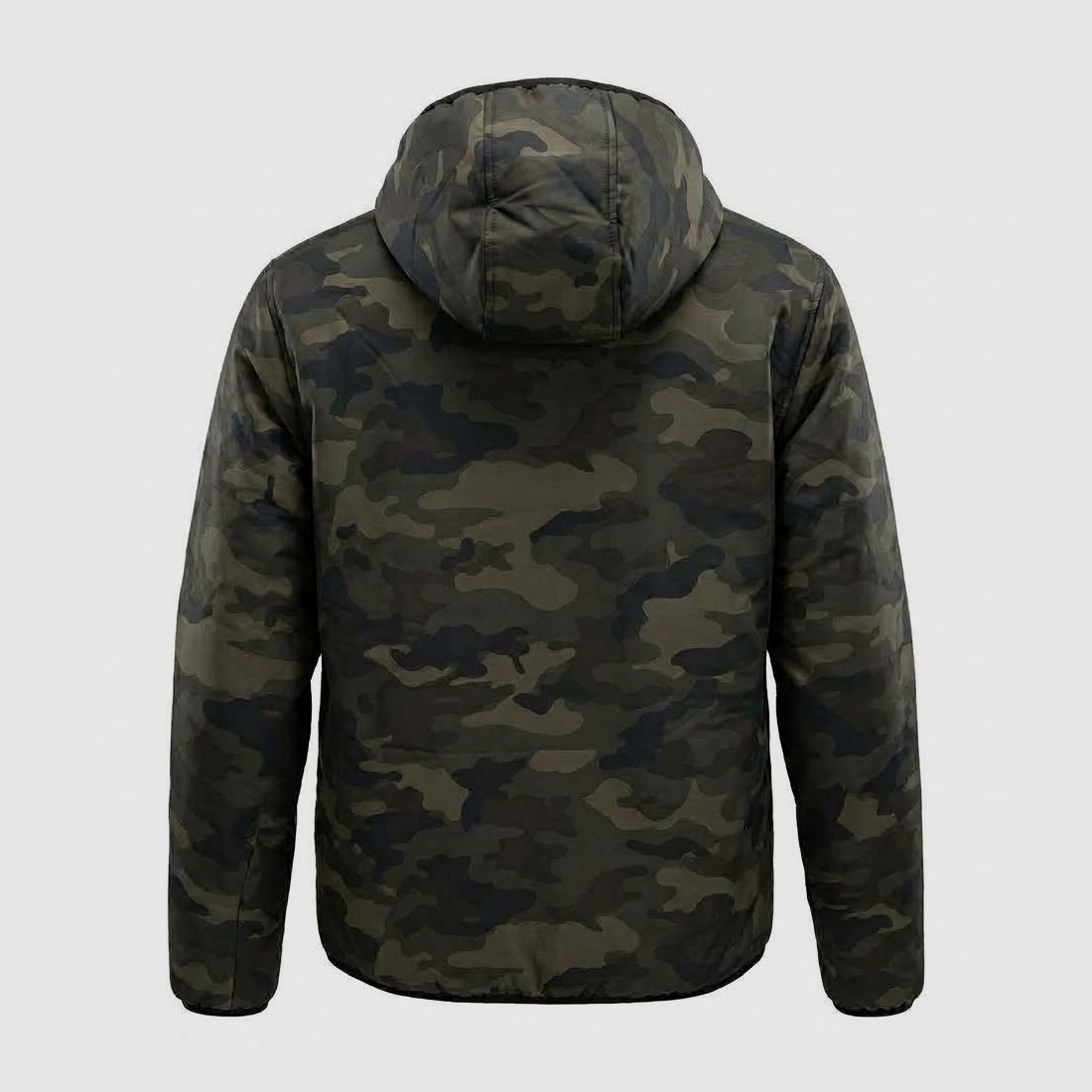 Camouflage Down Jacket with Hood, image 2 of 2