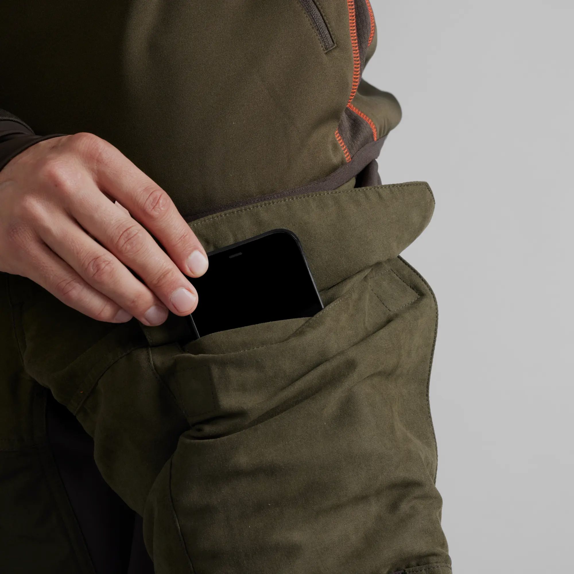 Härkila Jagdhose Scandinavian 32" (Willow Green/Deep Brown)