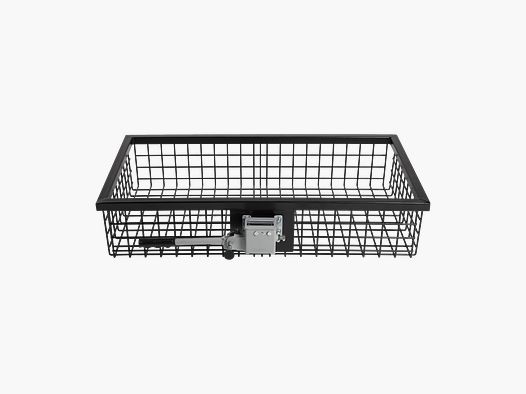 Gehetec Transportkorb Maxi (extra tief & schwarz lackiert)