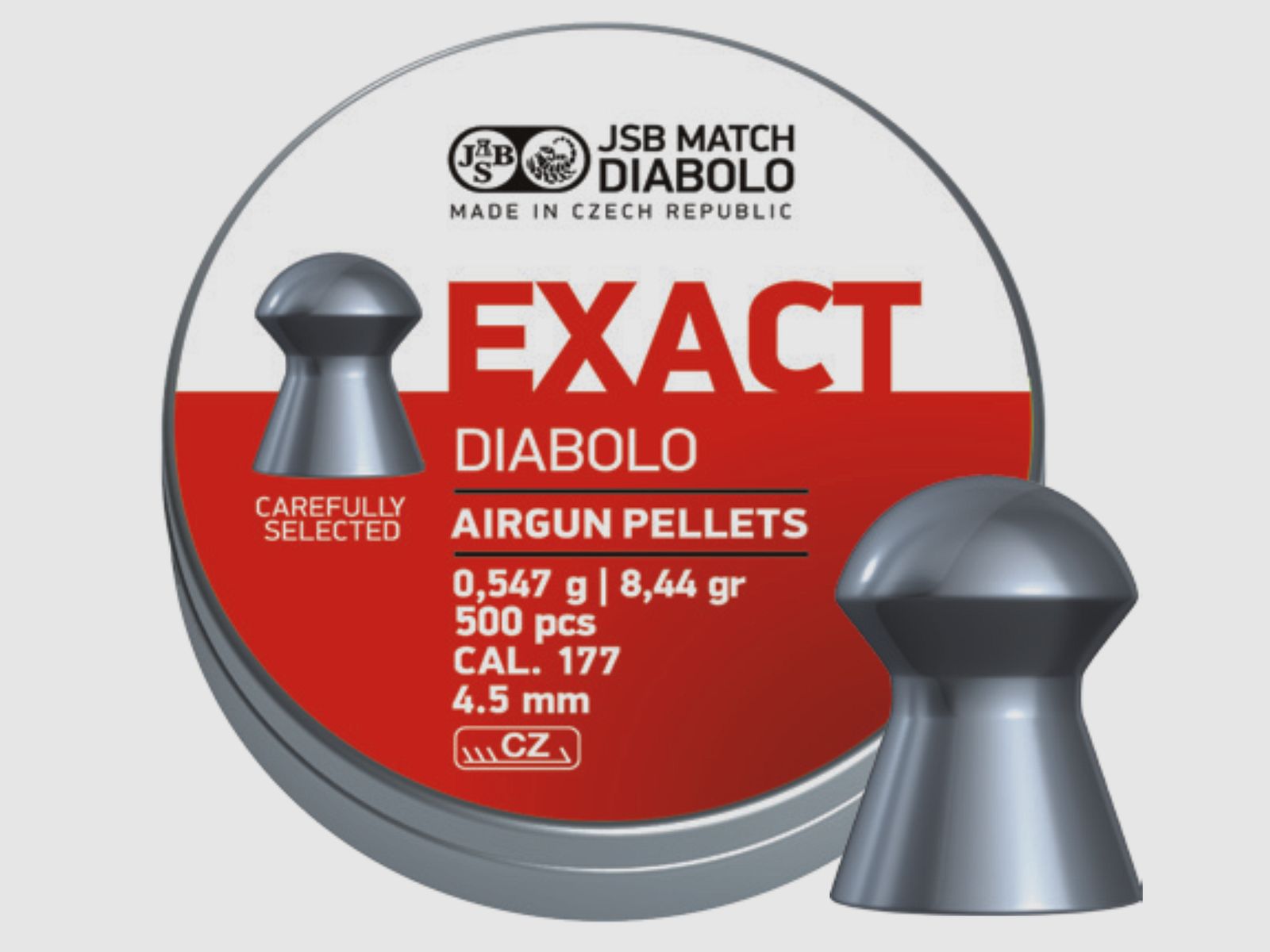 JSB Exact Kal. 4,5mm, 0,547g, 4,52mm
