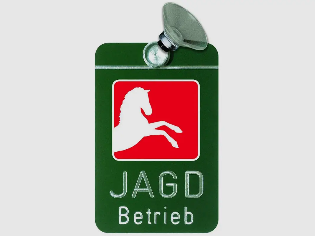 Dr. Gmünder Car Plate "Hunting Operation" – Lower Saxony, Baden-Württemberg or Thuringia, image 1 of 3