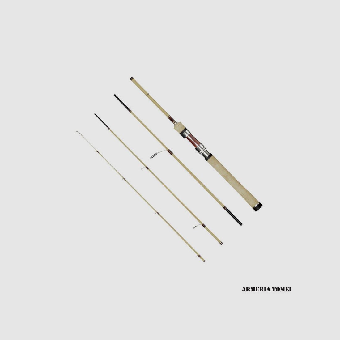 RAPALA – CLASSIC COUNTDOWN TRAVEL SPINNING 4 PCS. 6′ 9″ 2.06m ML Fast 2.18cm 5-21gr