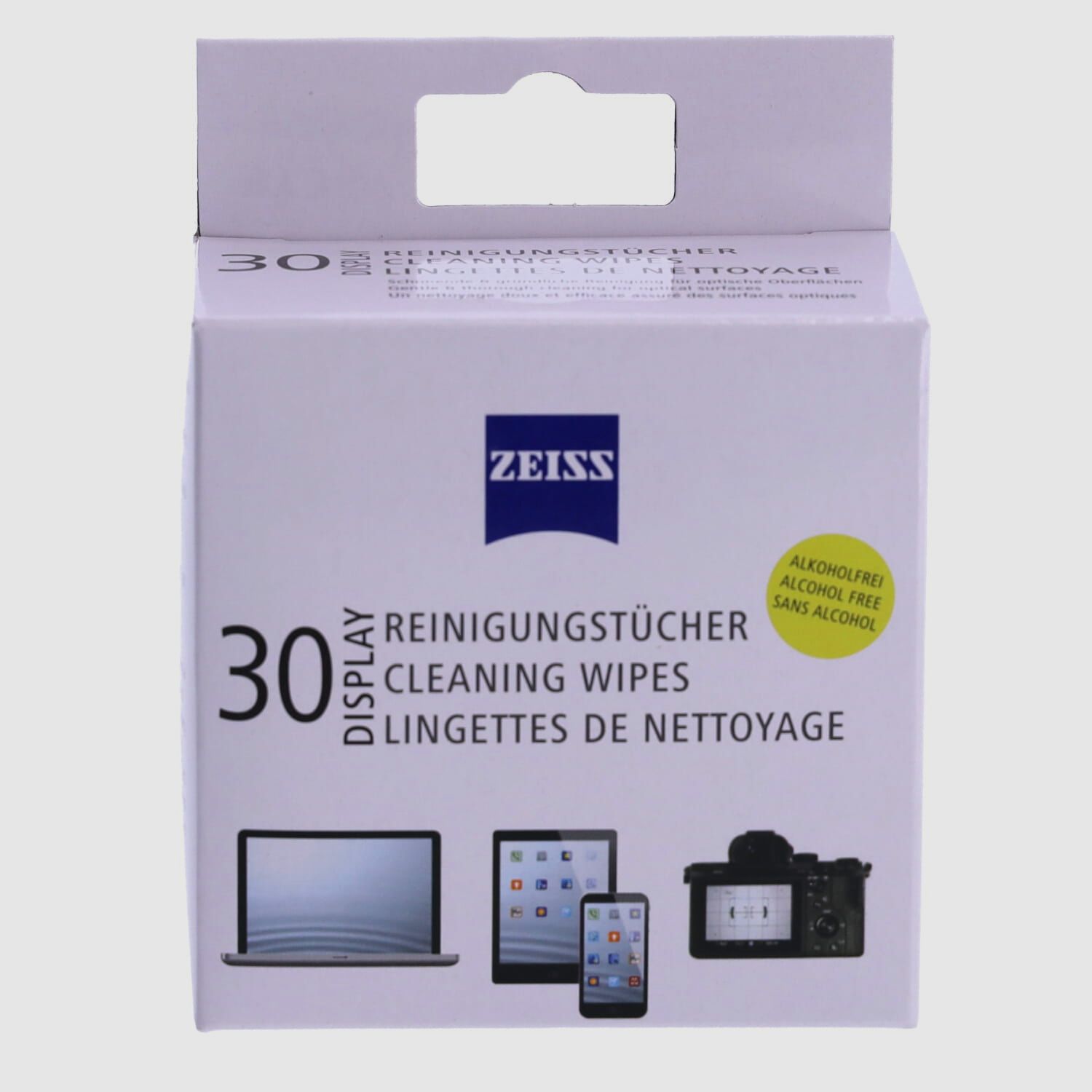 Lingettes nettoyantes humides ZEISS, image 1 sur 5