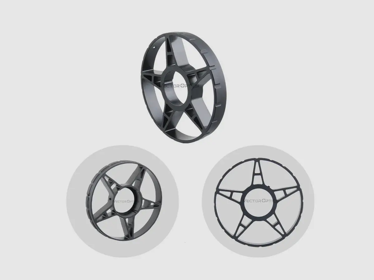 Vector Optics SCBSW-U1 – Rueda de paralaje de 100 mm para 32/34 mm, imagen 1 de 4