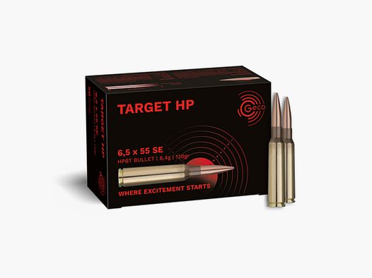 Geco Target HP 130grs 50St 6.5X55