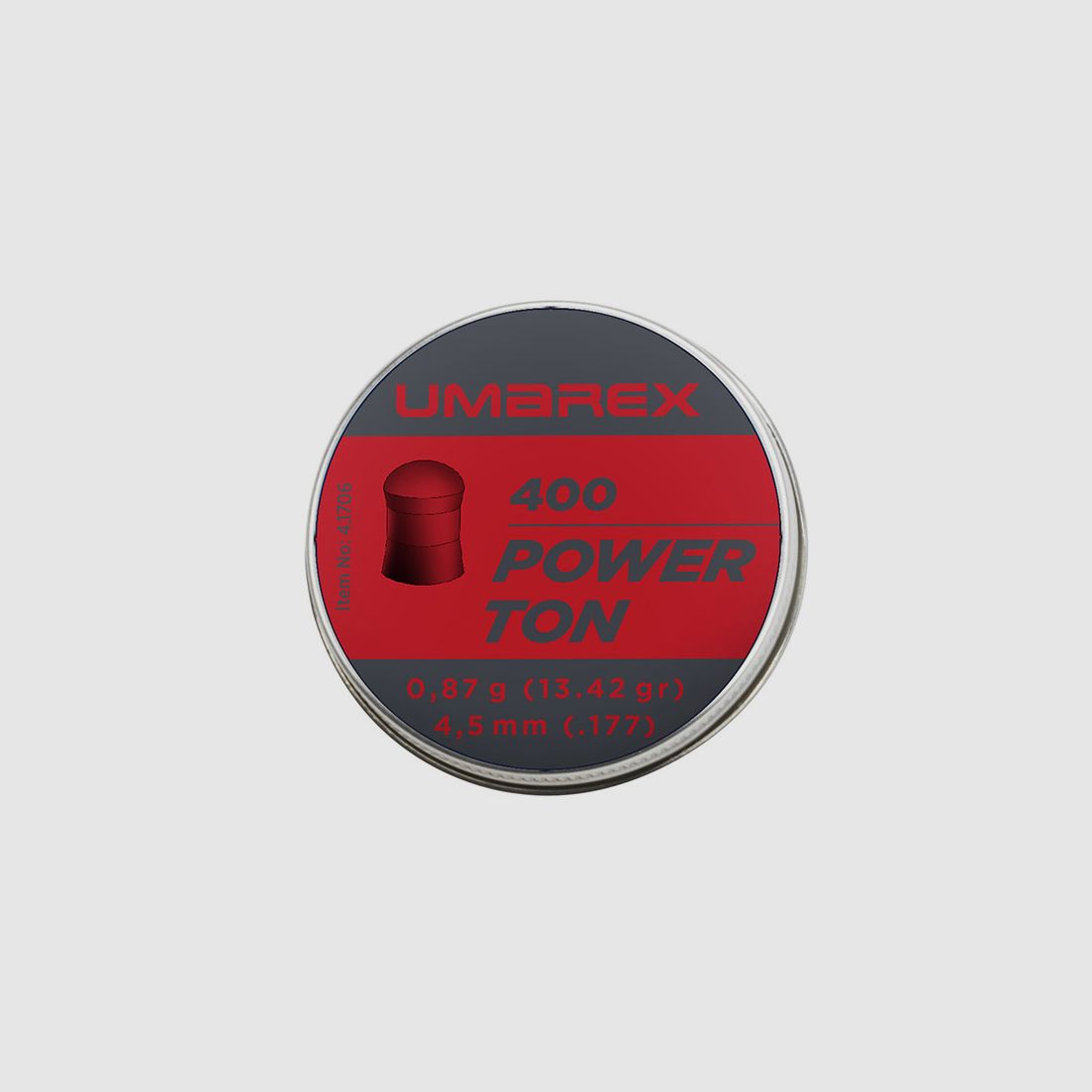 Rundkopf Diabolos Umarex Power Ton Kaliber 4,5 mm 0,87 g glatt 400 StĂĽck