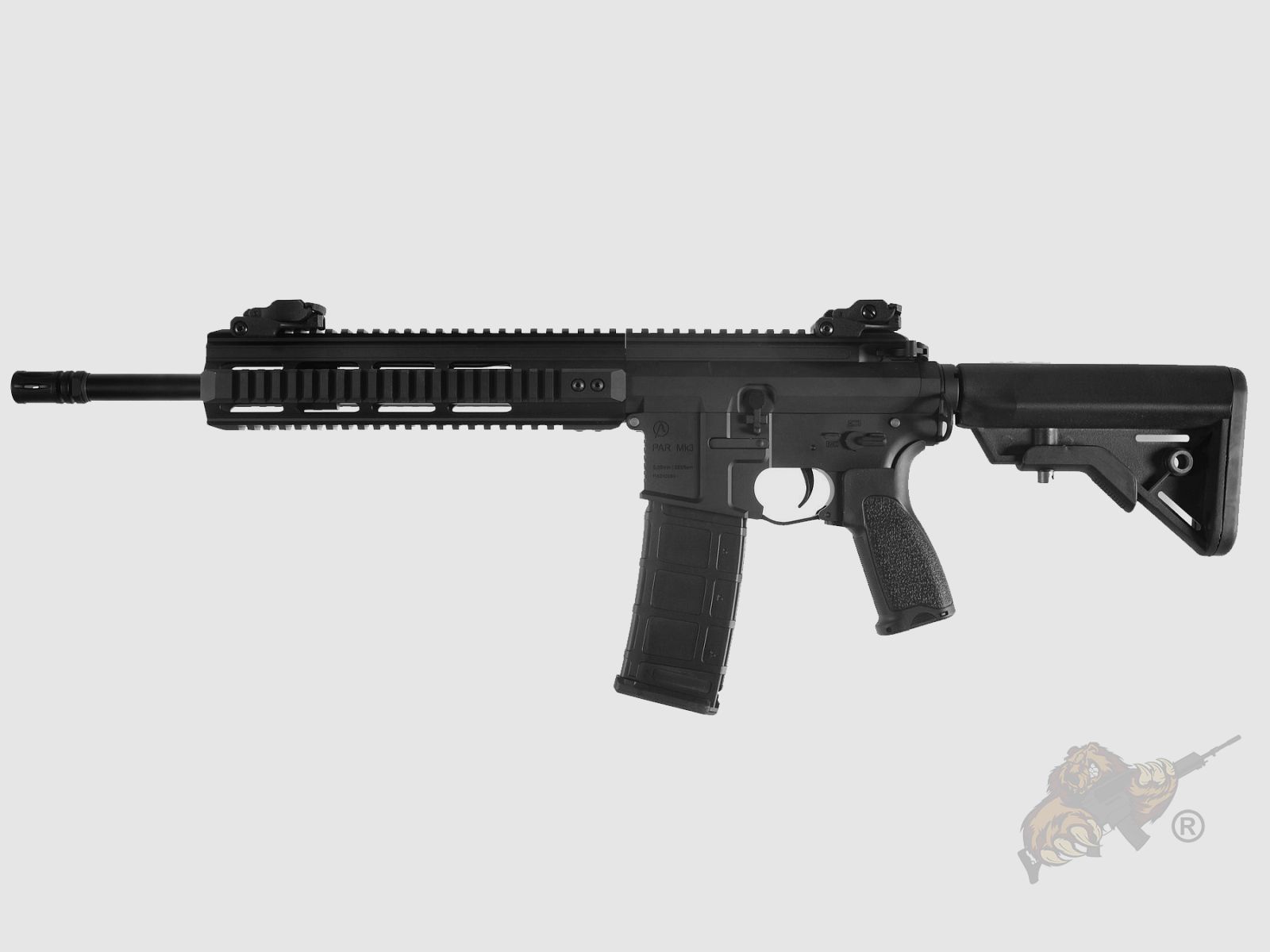 Proarms PAR MK3 14,5 Zoll Vollmetall Schwarz HPA Airsoft Gewehr Frei ab 18 Jahren | Delta Armory