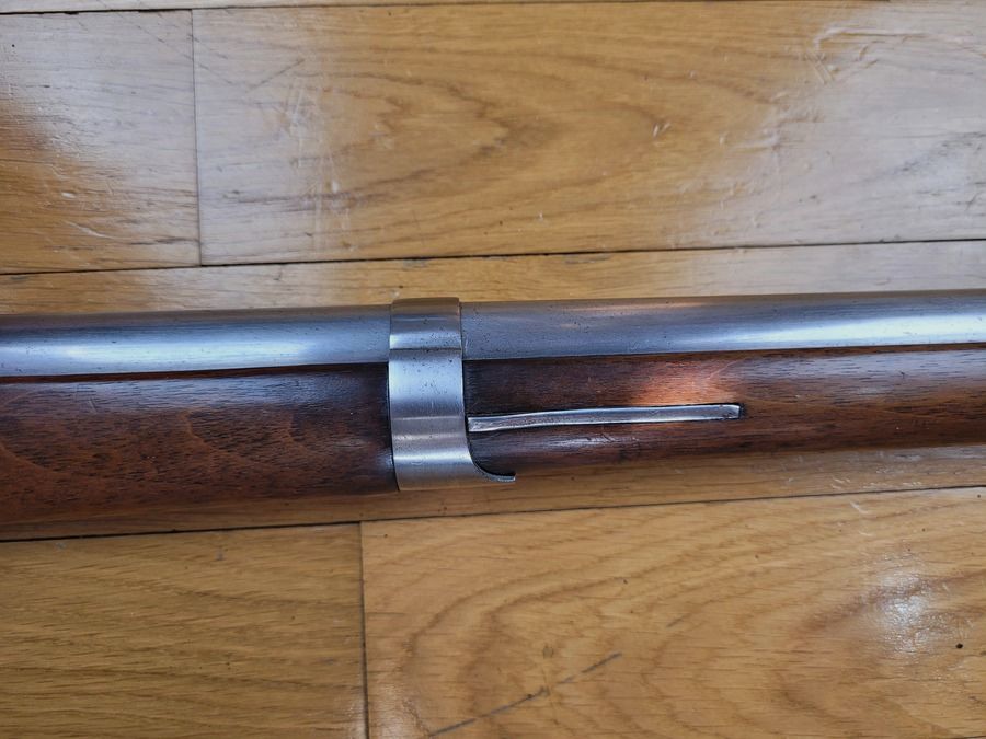 Uitzonderlijk Infanteriegeweer 1822 T (geen Tbis) – Koninklijke Fabriek Mutzig 1838 – Bajonet Museumstaat, afbeelding 7 van 29