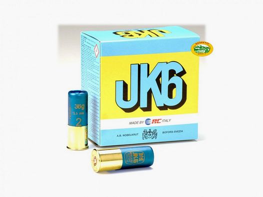 RC cartucce JK6 cal.12 gr.36 pb.5 speciale colombaccio - confezione da 25
