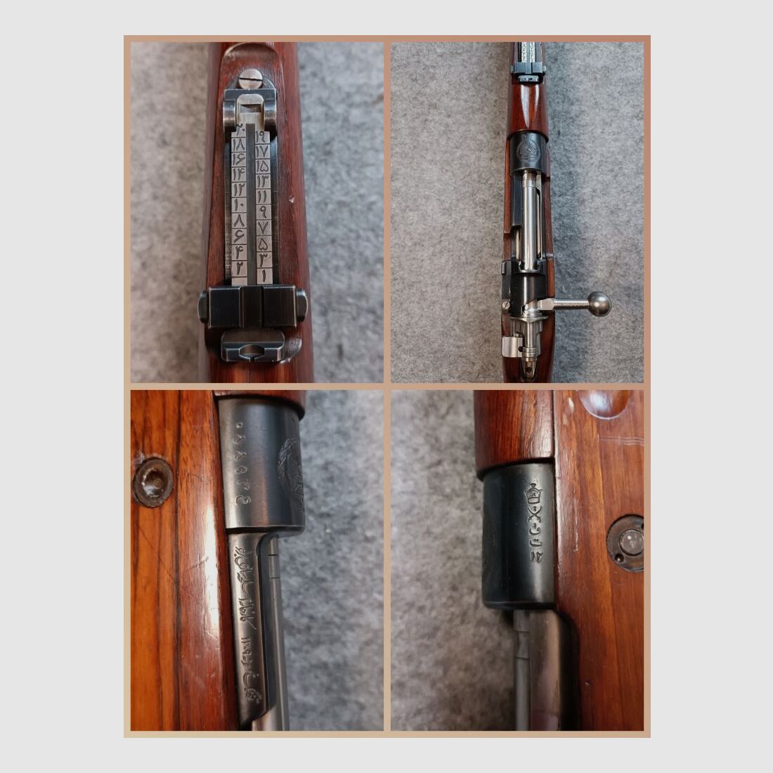BRNO Waffenwerke Brünn	 Modell Mauser Gewehr M 98 Persien