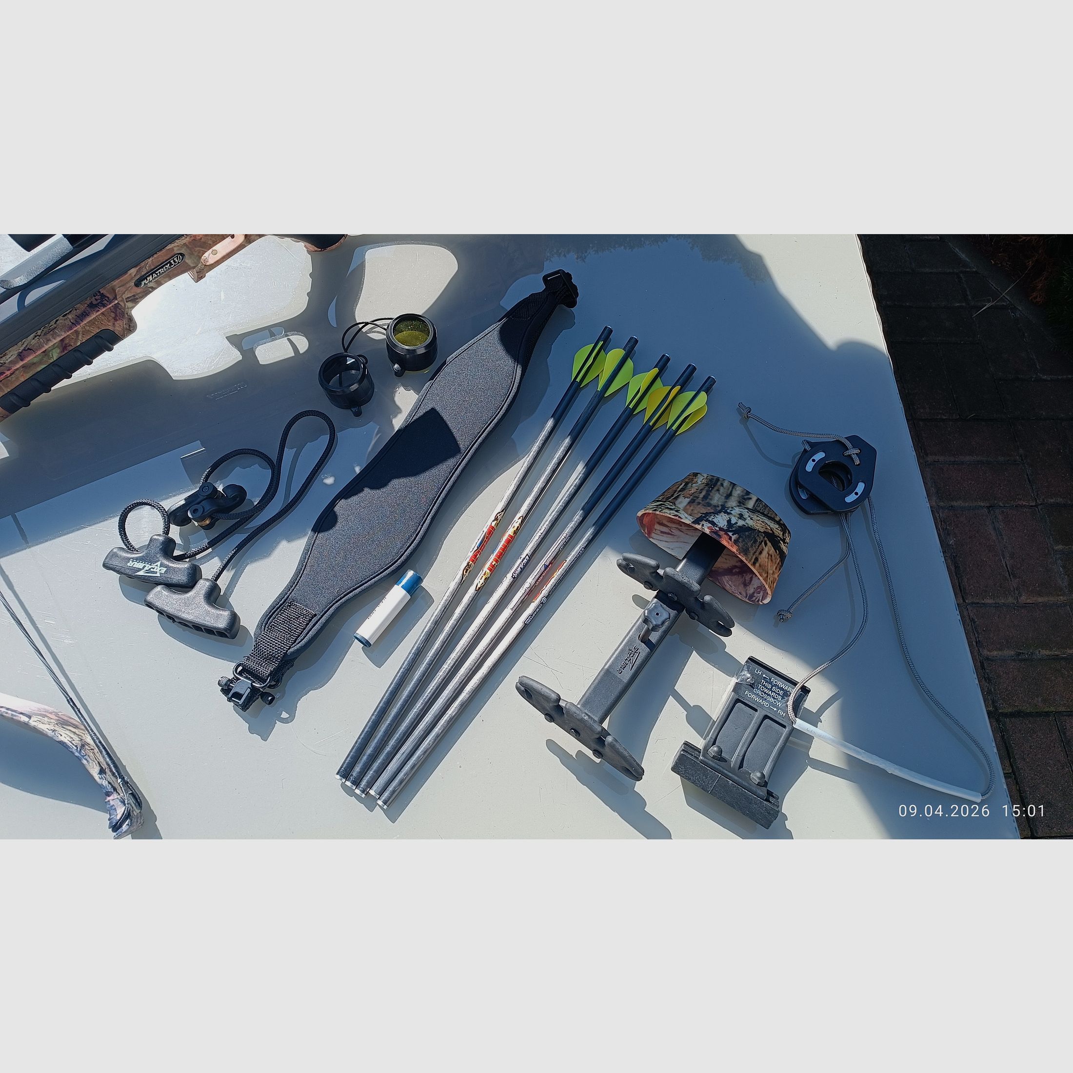 Armbrust Excalibur Matrix 330 mit Zubehör 