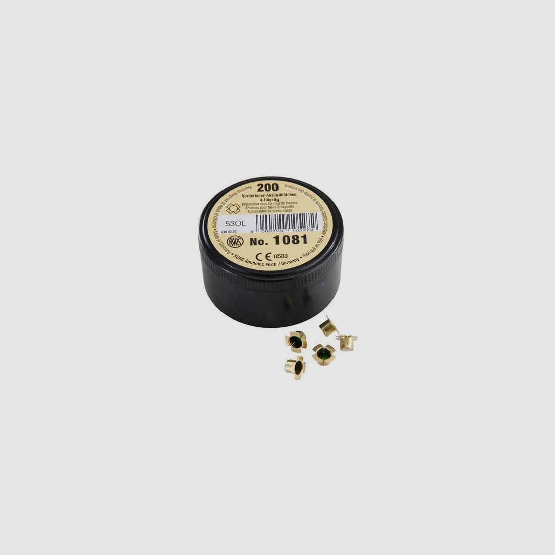 200 amorces RWS 1081 pour fusil poudre noir