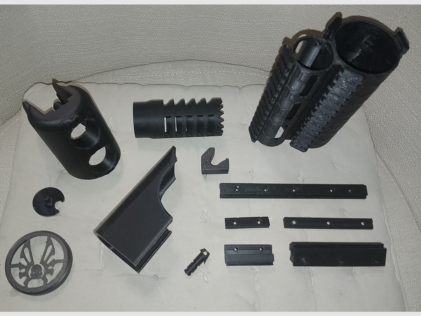 Aea HP max. großes Set Tuning Teile 3D-Druck Schaft Erhöhung Adapter Picantinny Rail Mount Einzelschuss Anzeigen Abdeckung Mündungsbremse usw