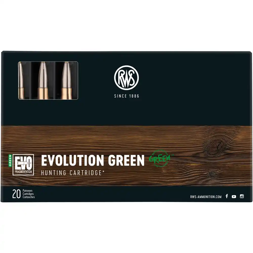 RWS 6,5×68 Evolution Green 6,0g/93grs.