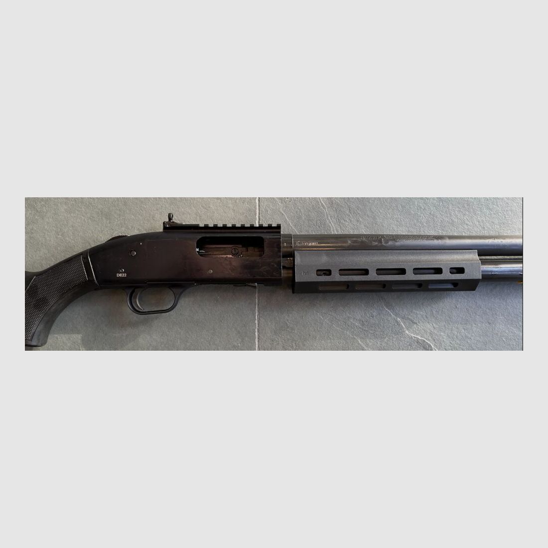 Mossberg 590A1 M-Lok XS zwart, 20", 9 schoten