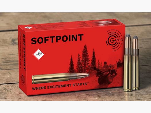Geco nabój myśliwski softpoint kal. 8x57 JS 12,0g
