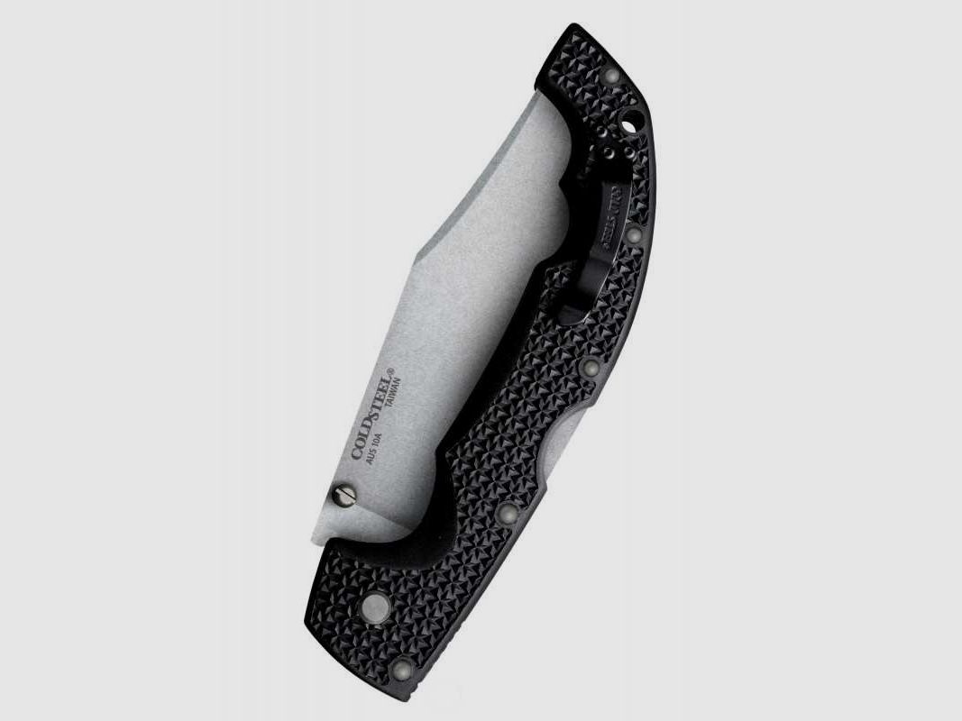 Cold Steel Voyager Clip XL Taschenmesser, Glatte Schneide, AUS 10A