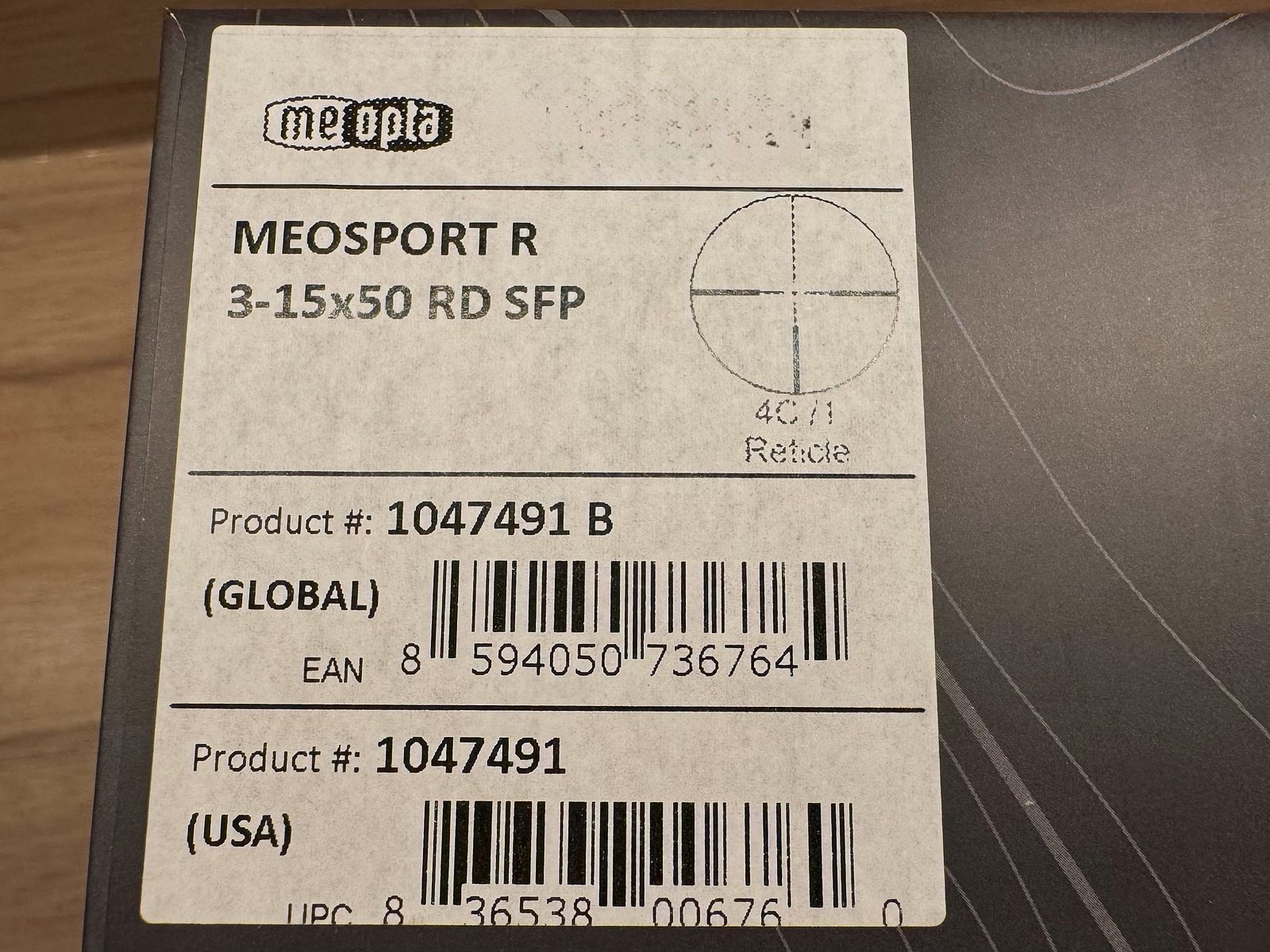 Meopta MeoSport R 3-15x50 RD