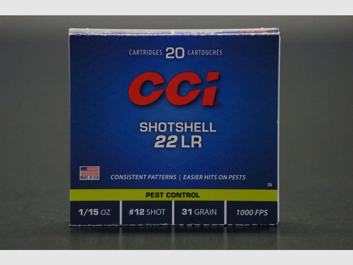 CCI .22 LR Shotshell