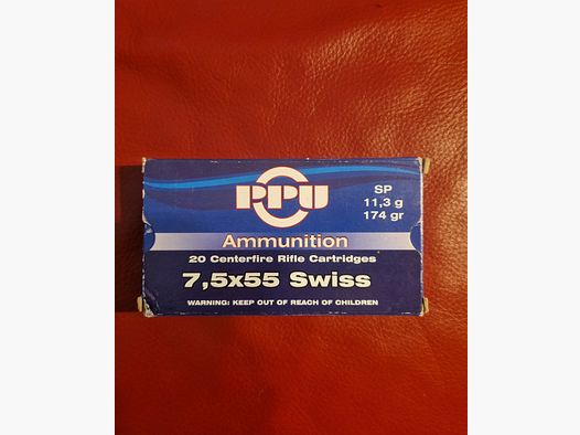 PPU 7,5x55 suisse