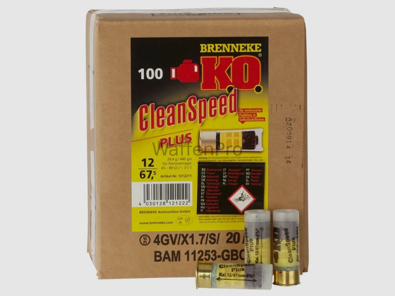 Brenneke K.O. CleanSpeed Plus 28,4g Slug