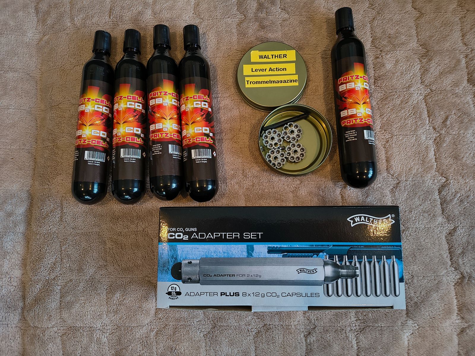 Walther Leverkusen Action CO2 wiatrówka, zdjęcie 2 z 4