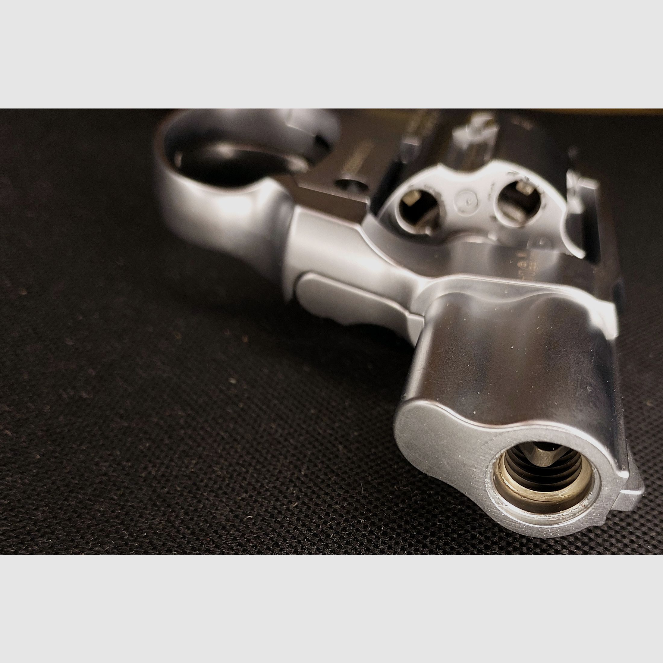 Röhm RG 59 Schreckschuss Revolver Alu Chrome 9 mm R.K. (PTB 735) neuwertig