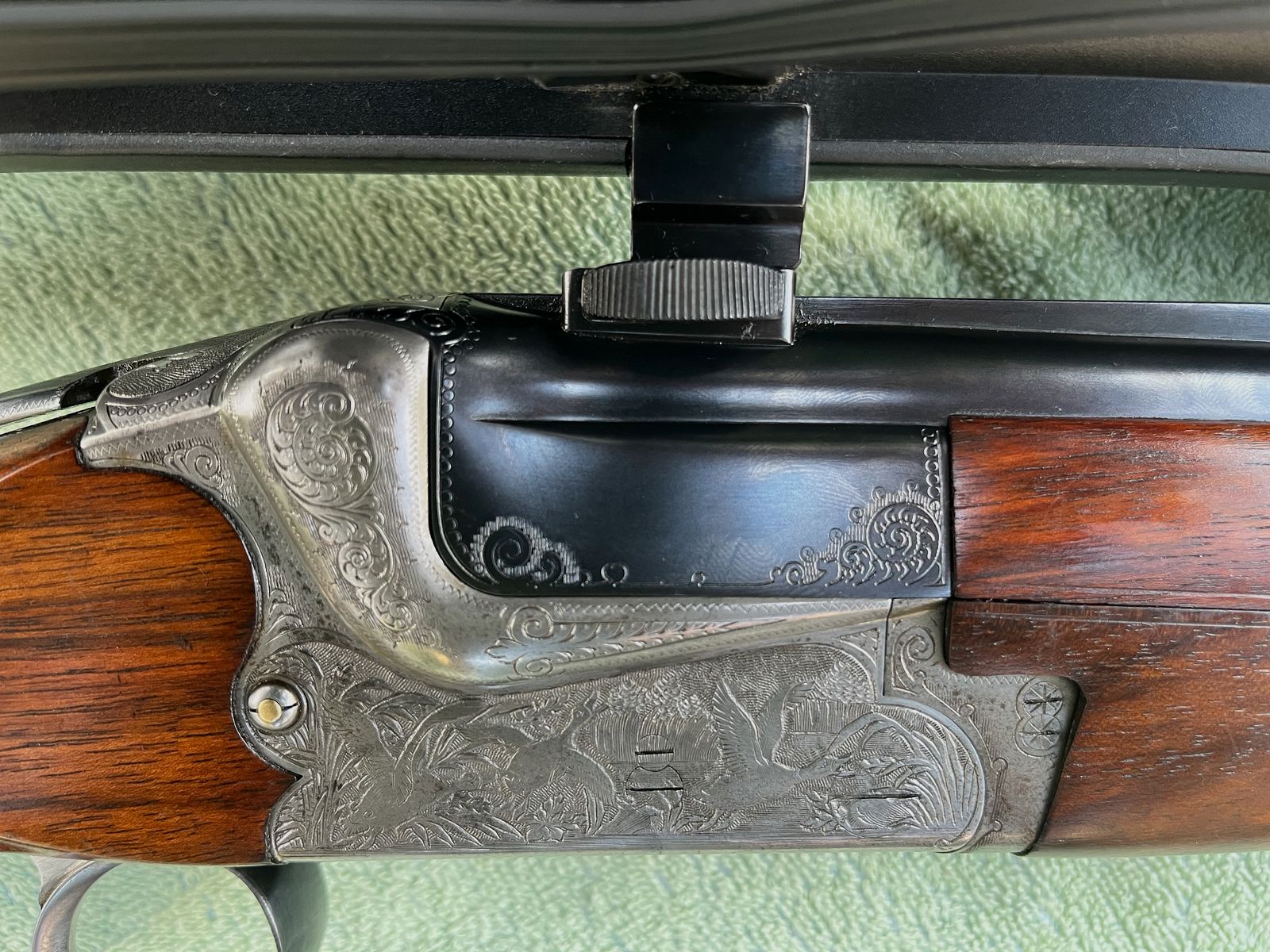 Neuwertige Bockbüchsflinte MERKEL Suhl BBF 7x65R 20/76 Swarovski 3-12x50 Z4i selten