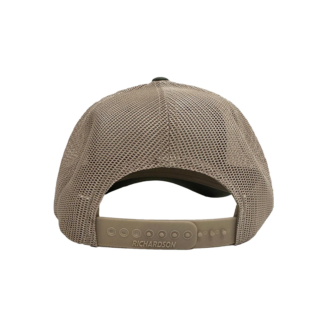 SKRE Green Leather Patch Hat, billede 2 af 2