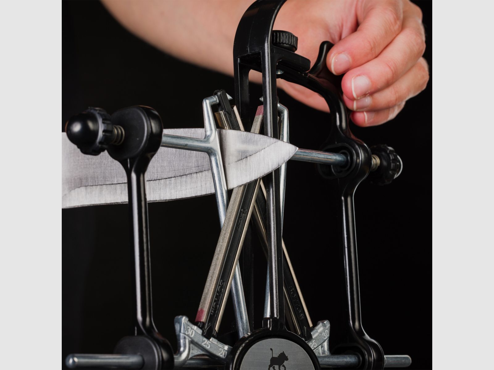 WARTHOG V-Sharp A4 Messerschärfer - Schwarz