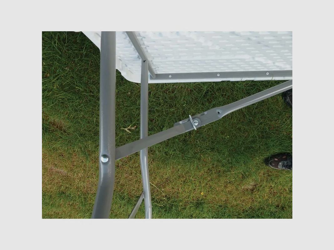 Klapptisch aus Resin 8 Personen 180x70x74cm Metallbeine, Bild 3 von 19